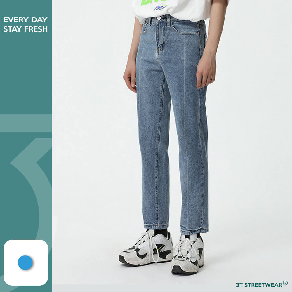 baggy slim fit jeans