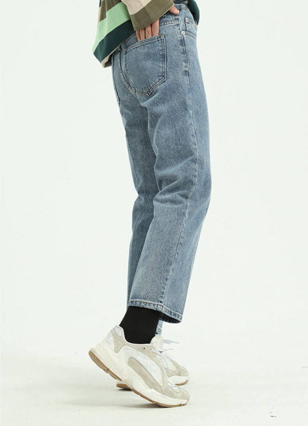 Casual Baggy Slim Fit Jean - Hình ảnh 5