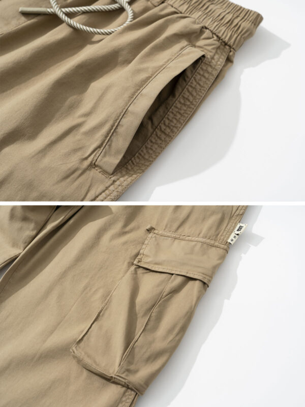 9IX SS24 Khaki Cargo Pant - Black - Hình ảnh 3