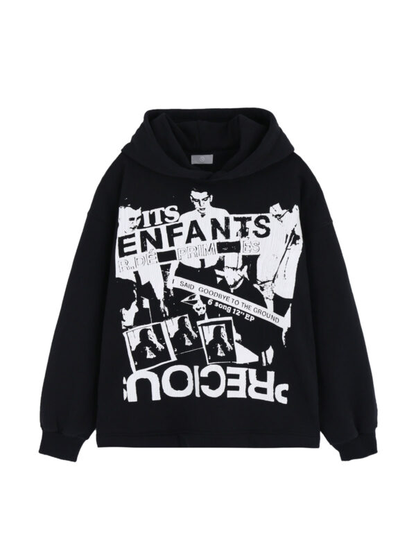 ERD Stepped Hem Hoodie