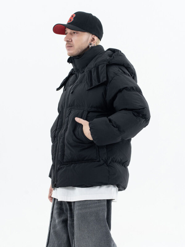 FGSS Oversized Puffer Jacket - Black - Hình ảnh 5