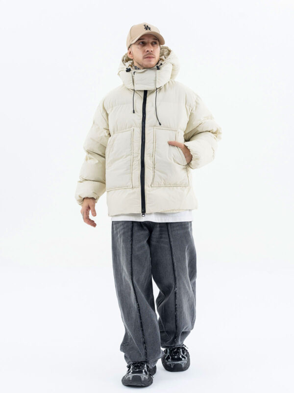 FGSS Oversized Puffer Jacket - Cream white - Hình ảnh 3