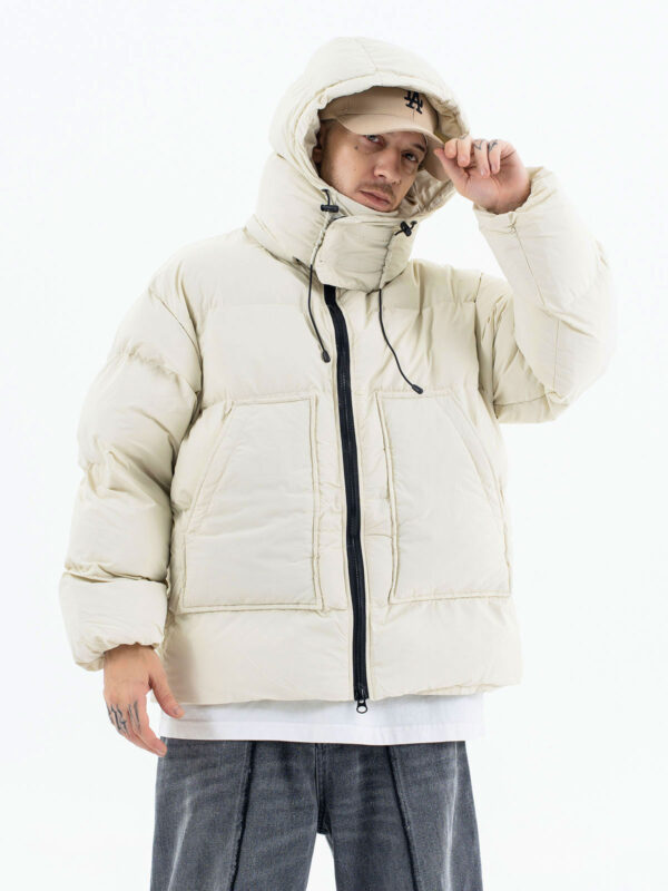 FGSS Oversized Puffer Jacket - Cream white - Hình ảnh 5