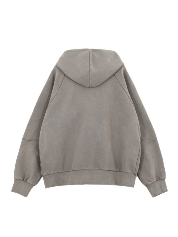 FGSS Scarf Hoodie - Brown Grey - Hình ảnh 2