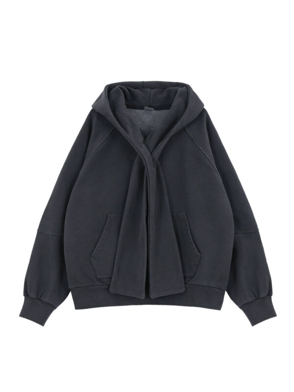 FGSS Scarf Hoodie - Dark Grey