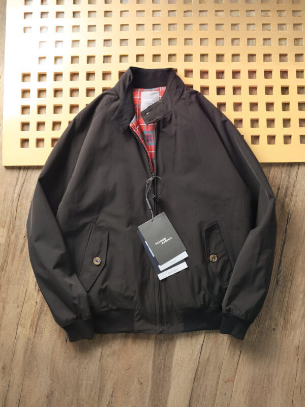 FA Padded Harrington Jacket - Black - Hình ảnh 2