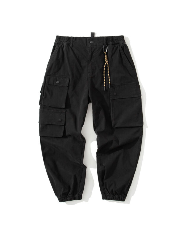 9IX Cargo Jogger Pant - Black