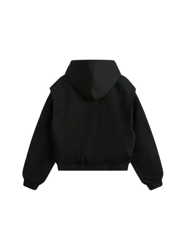 BLEG Layer Hooded Jacket - Black - Hình ảnh 2