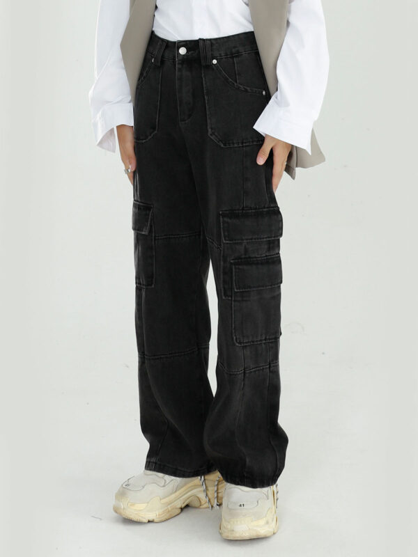 Cargo Washed Regular Jean - Hình ảnh 2