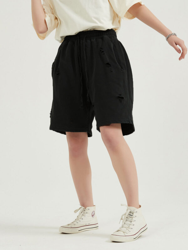 ARTIE Ripped Cotton Short - Hình ảnh 5