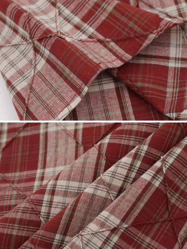 SAB Paneled Regular Shirt - Rio Red - Hình ảnh 4