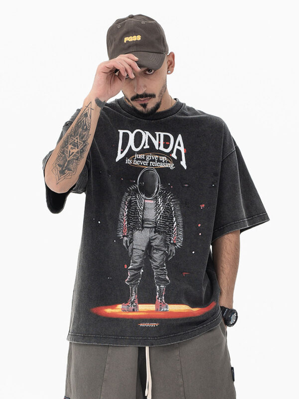 Donda-Kanye West Washed T-shirt - Ảnh 2