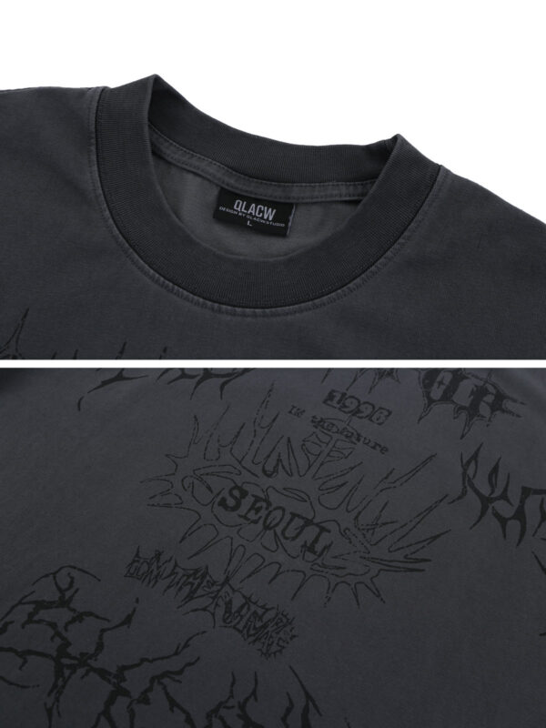 Qlacw Retro T-shirt - Ảnh 7