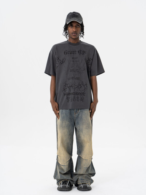 Qlacw Retro T-shirt - Ảnh 2
