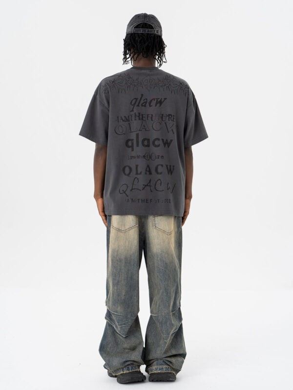 Qlacw Retro T-shirt - Ảnh 3