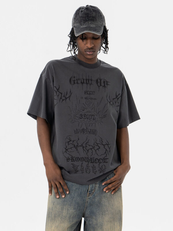 Qlacw Retro T-shirt - Ảnh 5
