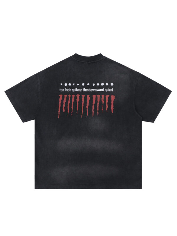 Ten Inch Spikes Washed T-shirt - Ảnh 2