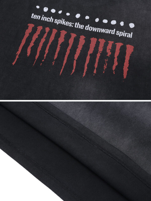Ten Inch Spikes Washed T-shirt - Ảnh 7