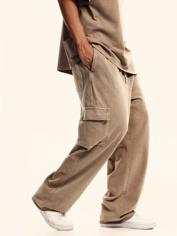 BE Cotton Cargo Pant - Khaki - Ảnh 3