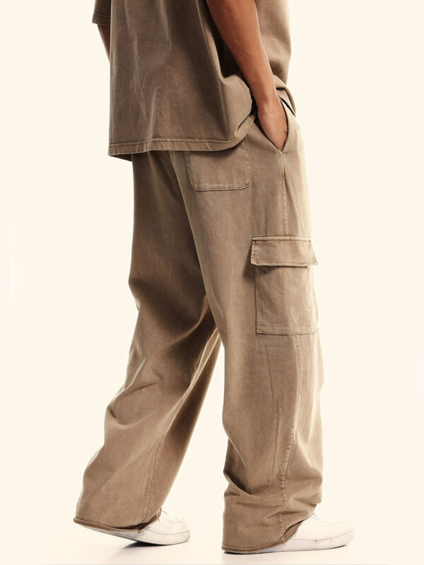 BE Cotton Cargo Pant - Khaki - Ảnh 5