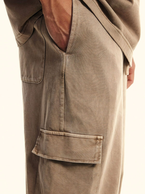 BE Cotton Cargo Pant - Khaki - Ảnh 7