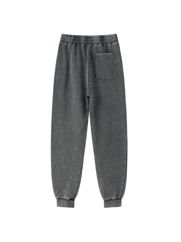 BE Washed Cotton Pant - Gray - Ảnh 2
