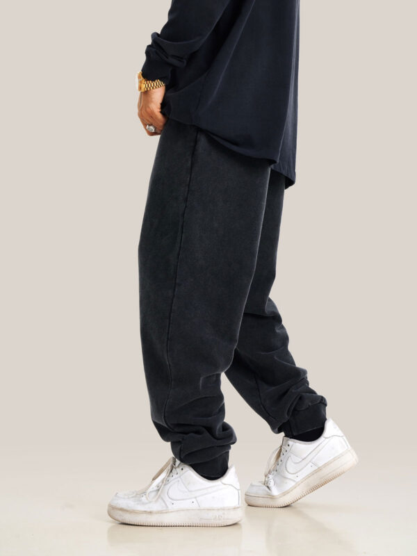 BE Washed Cotton Pant - Washed Black - Ảnh 5