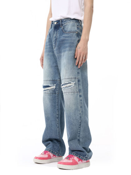 Alternative view of MTL Ripped Blue Jean