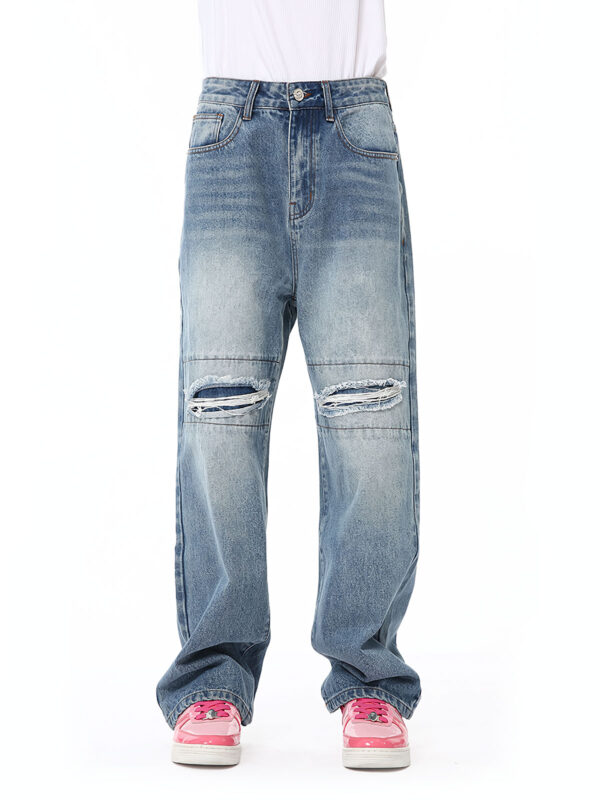 MTL Ripped Blue Jean - Ảnh 3