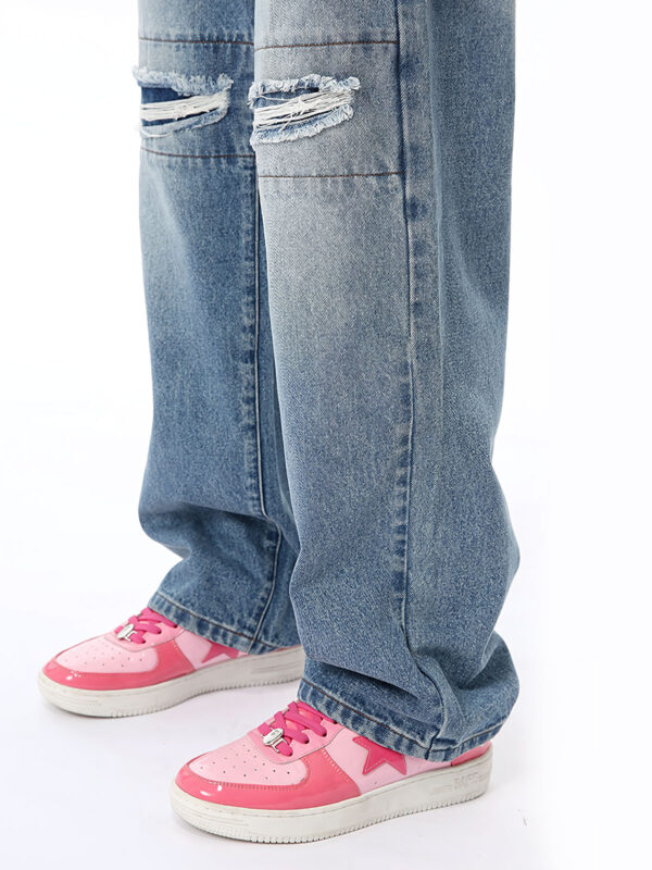 MTL Ripped Blue Jean - Ảnh 4