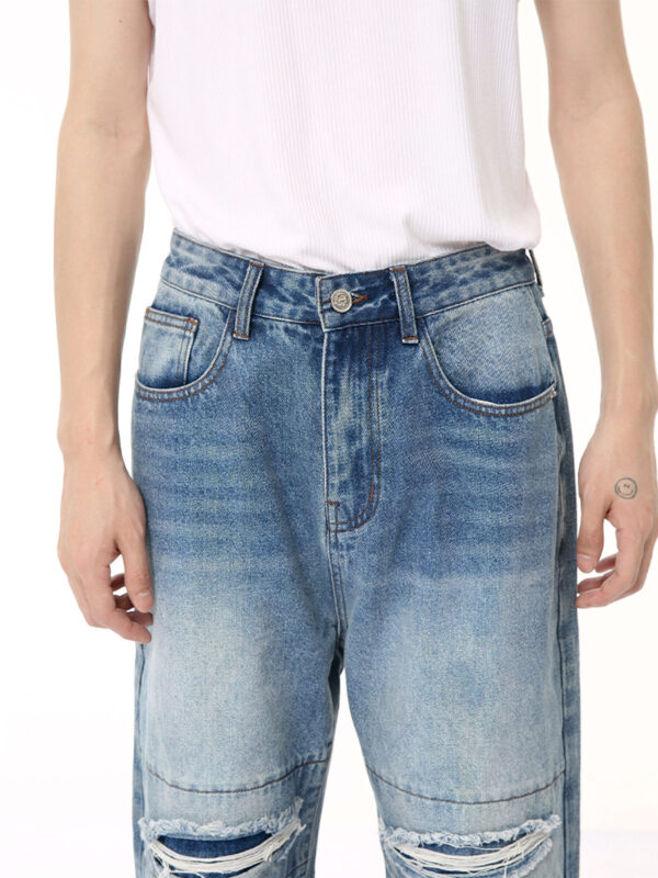 MTL Ripped Blue Jean - Ảnh 5