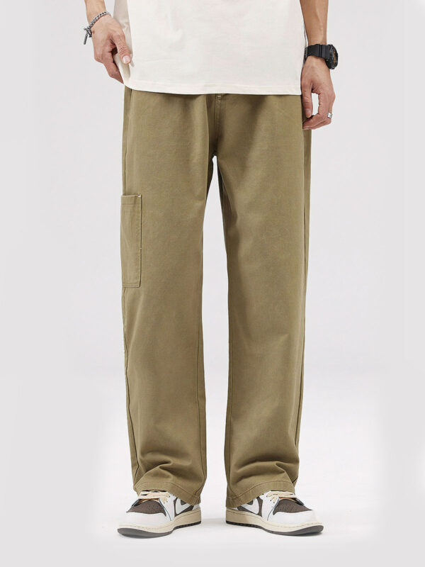 RAMK Khaki Regular Pant - Khaki - Ảnh 2