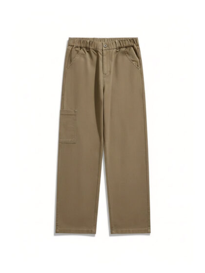 RAMK Khaki Regular Pant - Khaki