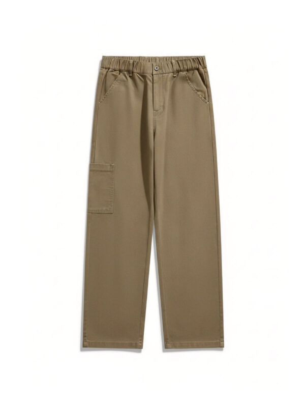 RAMK Khaki Regular Pant - Khaki
