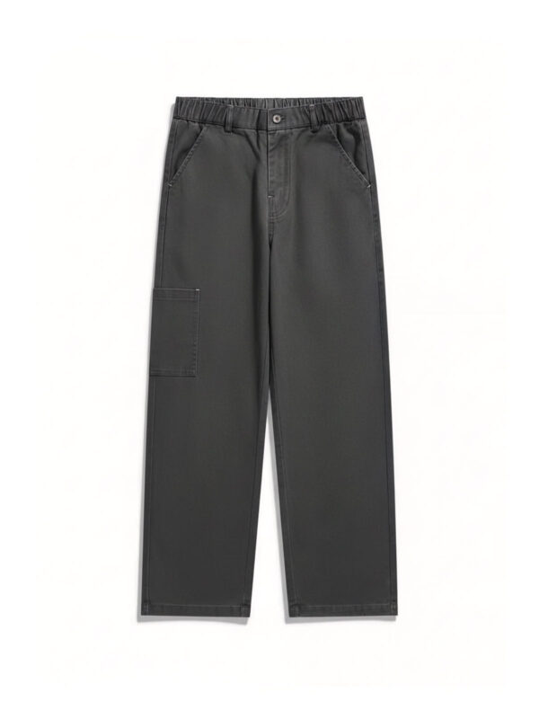 RAMK Khaki Regular Pant - Dark gray