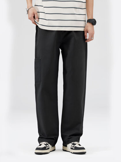 Alternative view of RAMK Khaki Regular Pant - Black