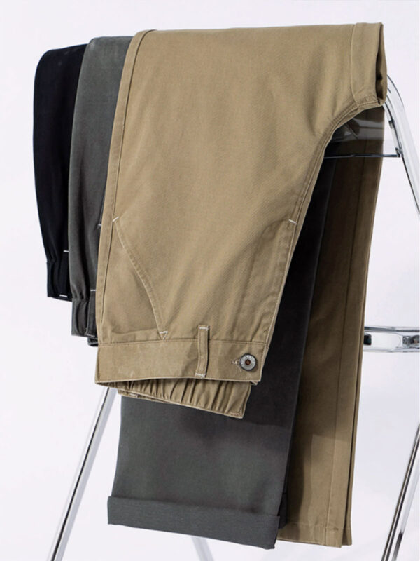 RAMK Khaki Regular Pant - Khaki - Ảnh 5