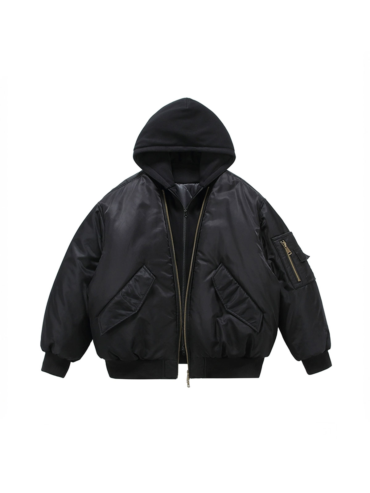 Double Layer Bomber Jacket