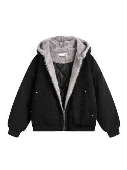 BLEG Fur Hooded Jacket