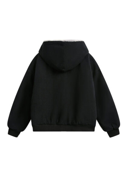 Alternative view of BLEG Fur Hooded Jacket