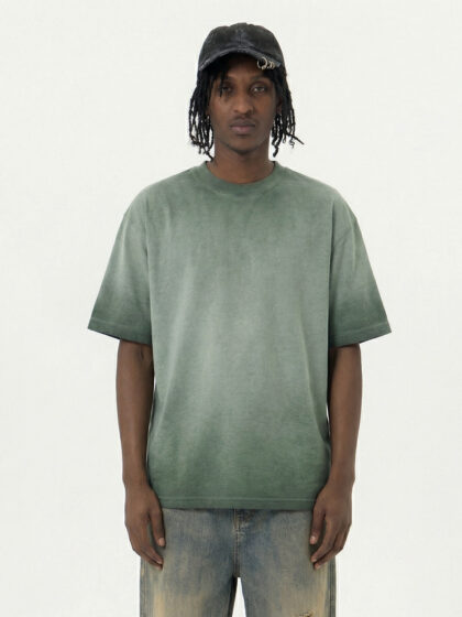 Alternative view of CKX Spray Dyed T-shirt - Green