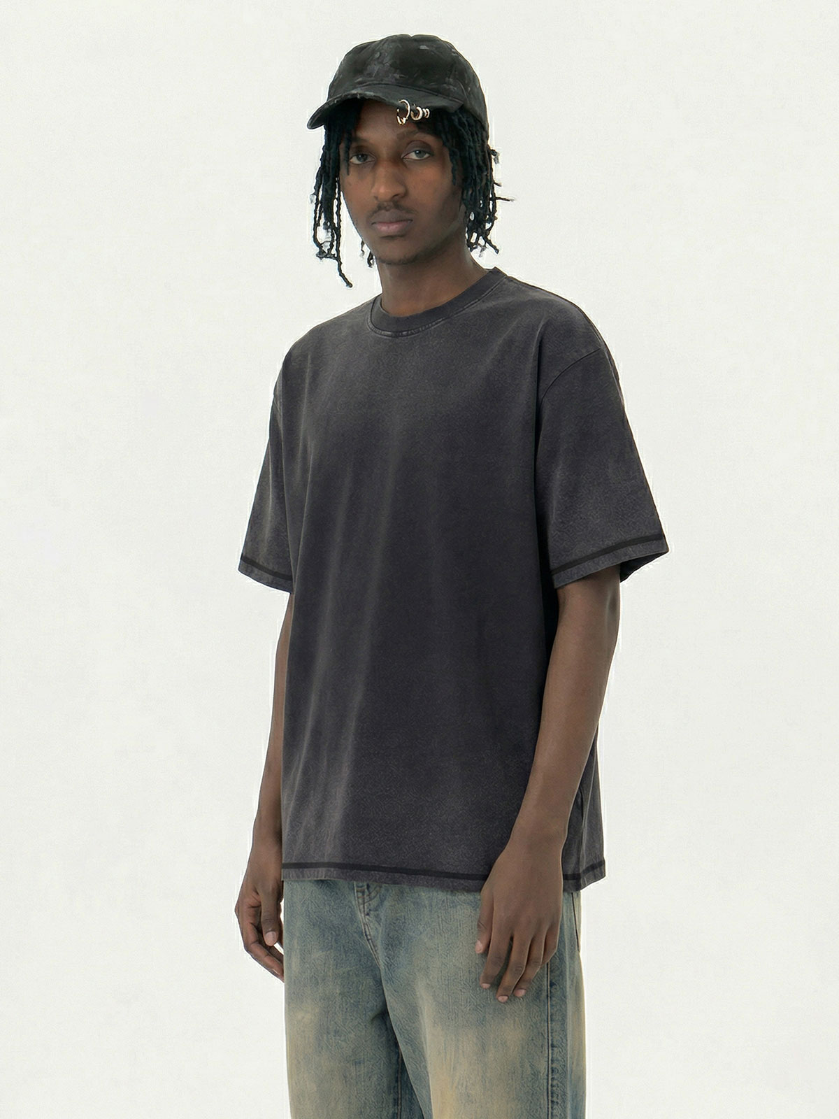 CKX Spray Dyed T-shirt - Washed Black - Ảnh 2