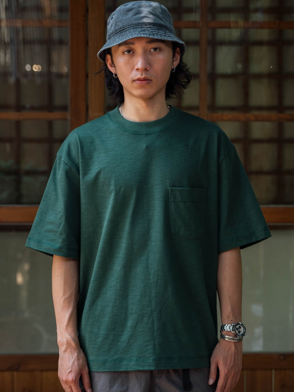 FGSS SS26 Japanese Style T-shirt - Green - Ảnh 3