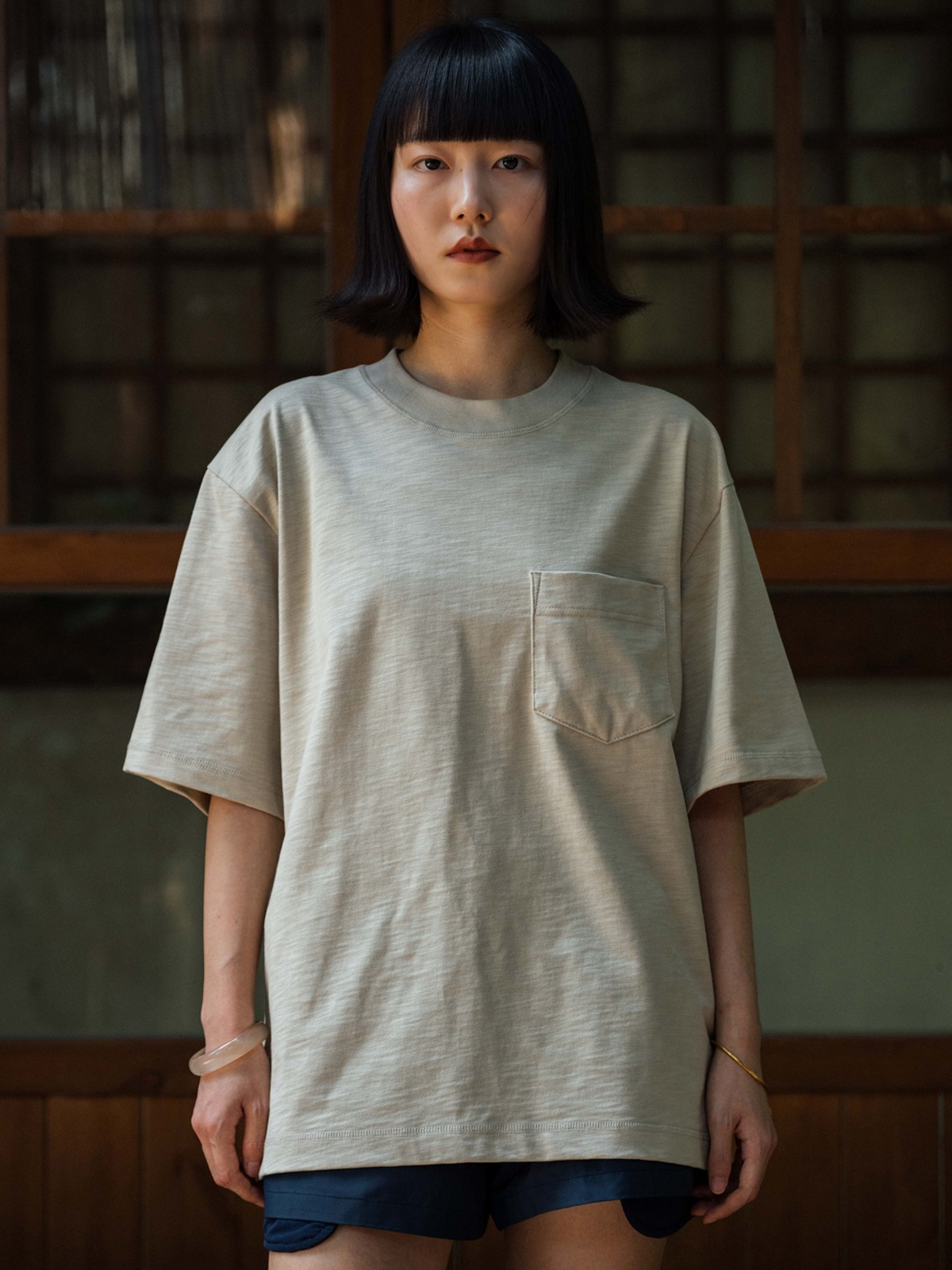 FGSS SS26 Japanese Style T-shirt - Beige - Ảnh 3