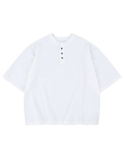 FGSS Henley Neck T-shirt - White