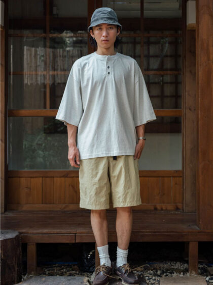 Alternative view of FGSS Henley Neck T-shirt - Snowflake Grey