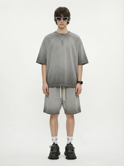 Alternative view of CKX Spray Dyed Set - Grey