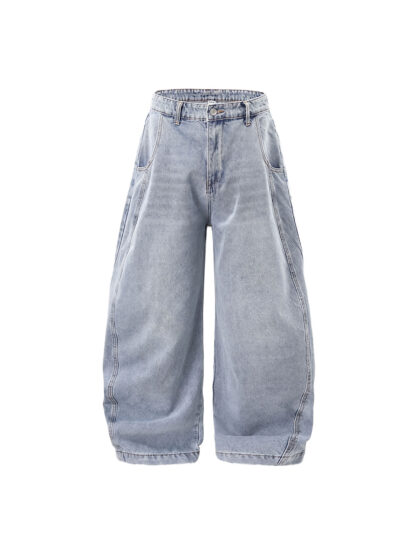 Alternative view of INF Wide-leg Baggy Jean