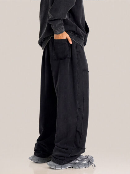 BE Double Knee Sweatpants - Ảnh 4