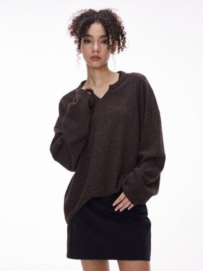 INF V-neck Long Sleeves - Ảnh 3